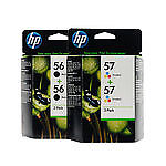 Cartouche D'encre Hp 57 (c9503ae) Tricolore X2 - Multipack