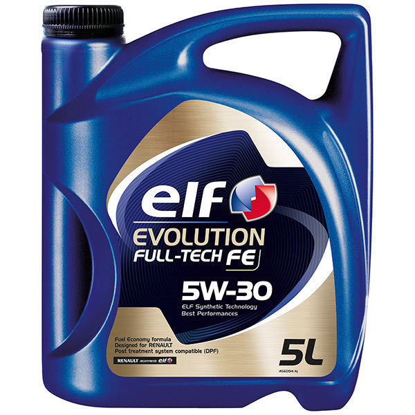 Elf The Company Evolution Fulltech Fe 5w