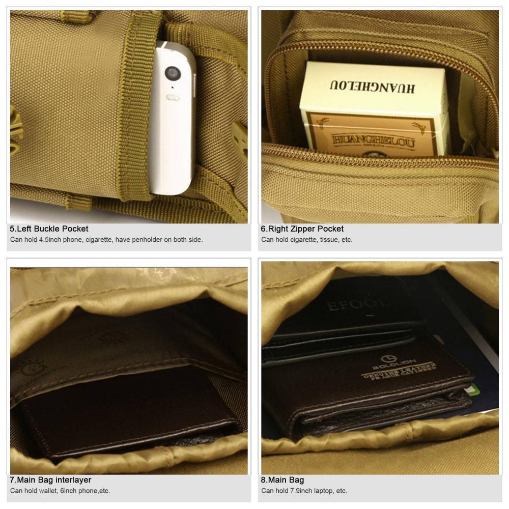 Huntvp Sac De Jambe Sac De Cuisse Sac De Peche Sac Banane Sac Tactique Militair