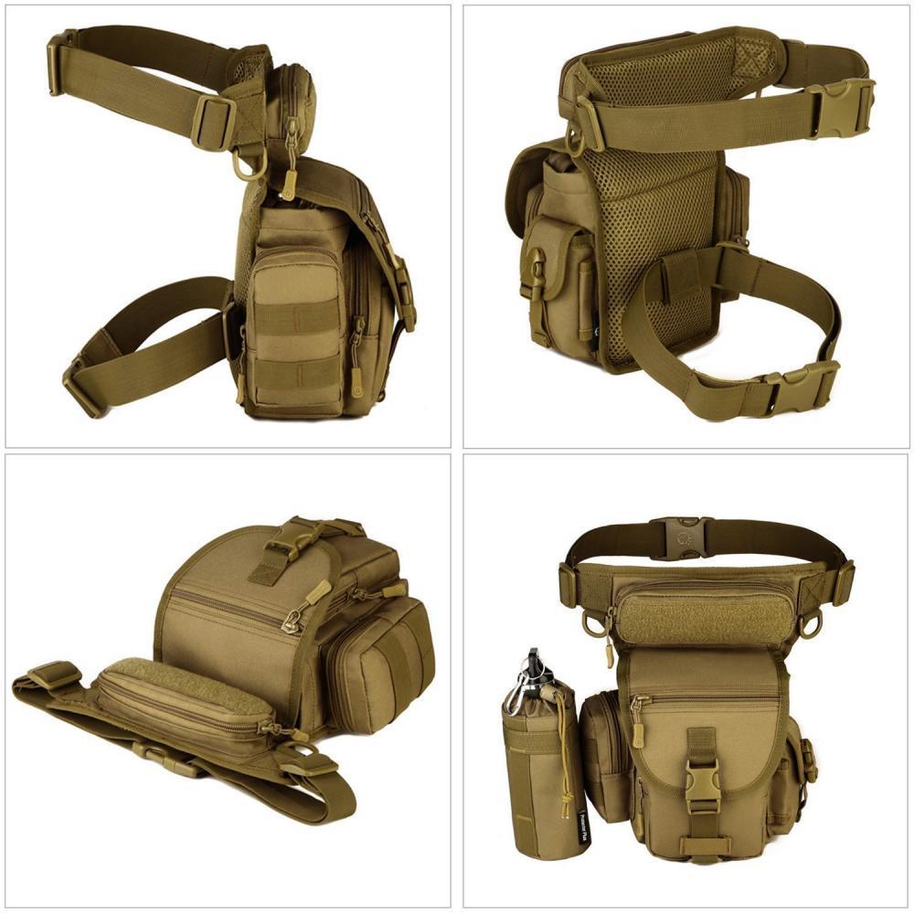 Huntvp Sac De Jambe Sac De Cuisse Sac De Peche Sac Banane Sac Tactique Militair