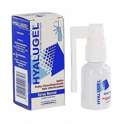 Hyalugel Spray Buccal Aphtes Petites Plaies 20ml