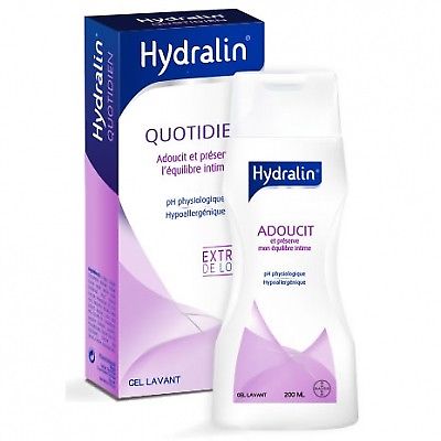 Hydralin Quotidien - Gel Intime - 200 ml - Savon - Hygiene Intime - Flacon 200 Ml