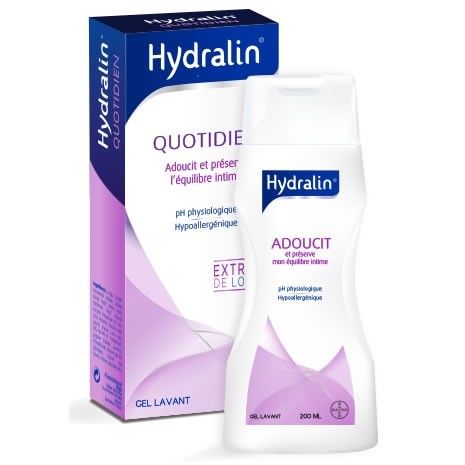 Hydralin Quotidien - Gel Intime - 200 ml - Savon - Hygiene Intime - Flacon 200 Ml