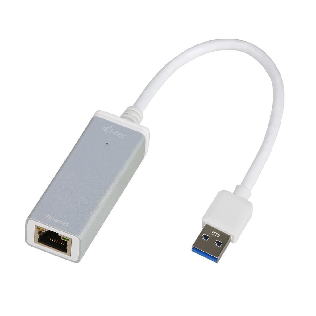 I-Tec USB 3.0 Slim Hub 3 ports avec adaptateur ethernet Gigabit, USB 3.0 vers RJ