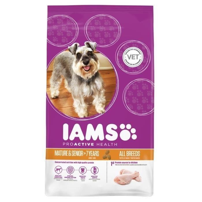 Iams Mature & Senior +7, Pour Chien 3 Kg