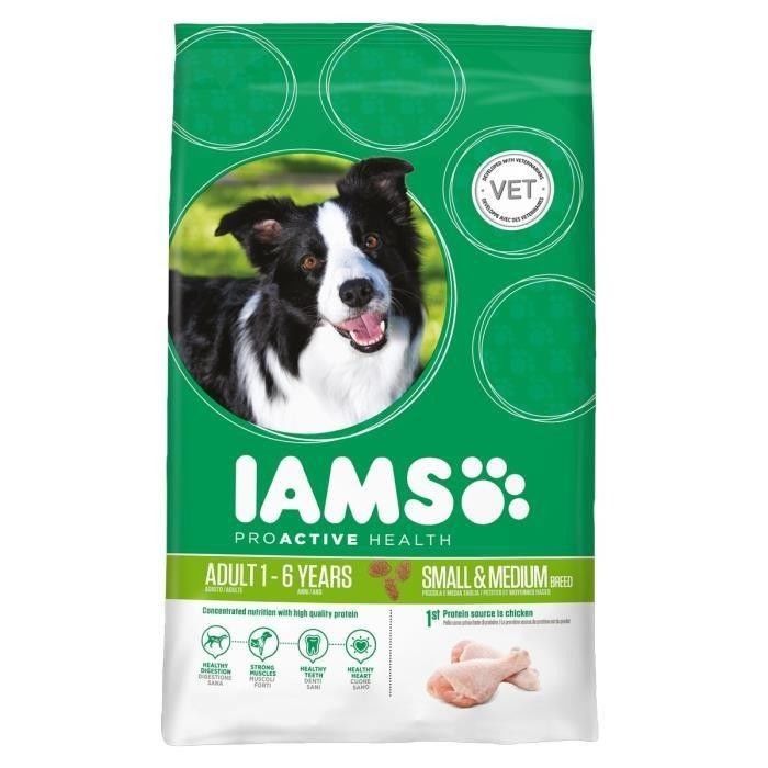 Iams Adult Small & Medium Breed, pour Chien 3 kg