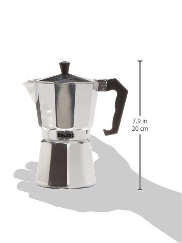 Ibili 610906 Cafetiere Express 6 Tasses Bahia Aluminium Fondu