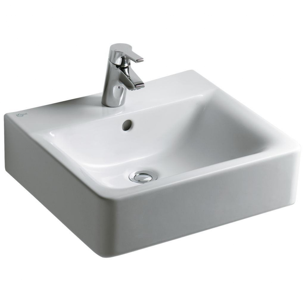 Ideal Standard Cube Lavabo E713801 50 X 46 Cm Blanc