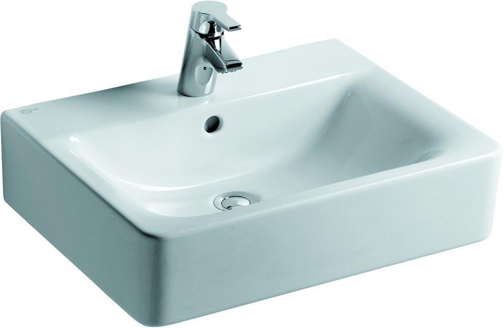 Ideal Standard Cube Lavabo E713901 55 X 46 Cm, Blanc