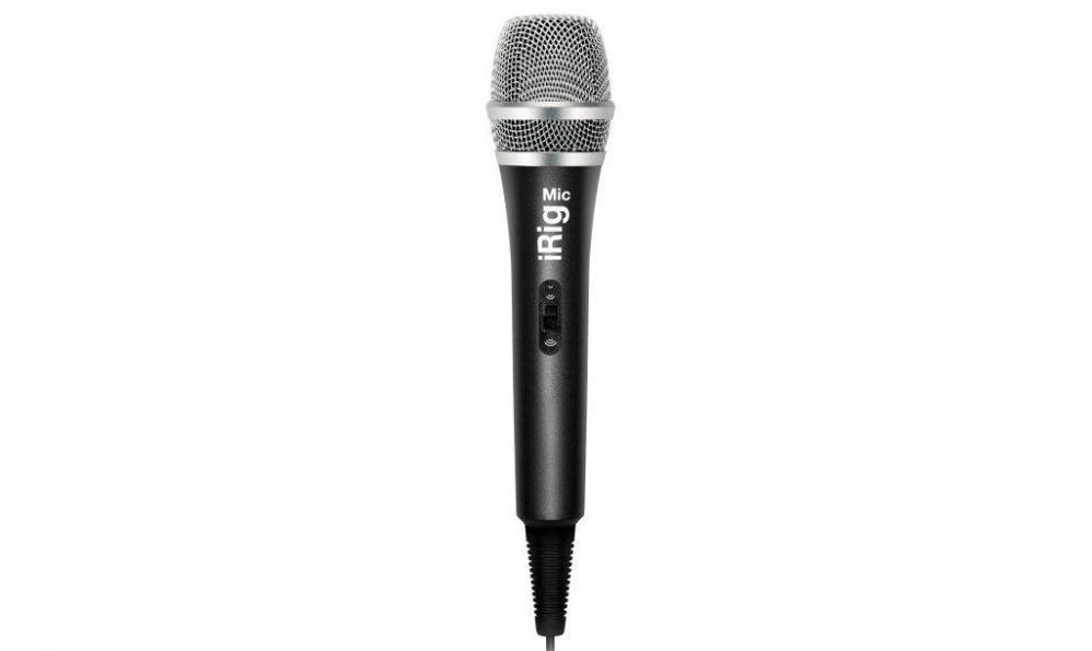 IK Multimedia iRigMic Microphone a main pour iPhoneiPad
