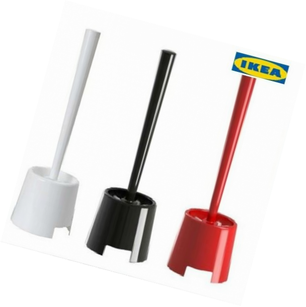 Ikea Bolmen - Brosse De Toilette / Support, Noir
