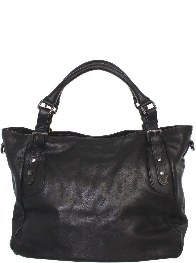 Sac Bandoulière En Cuir IKKS Marron - Occasion - Très Joli