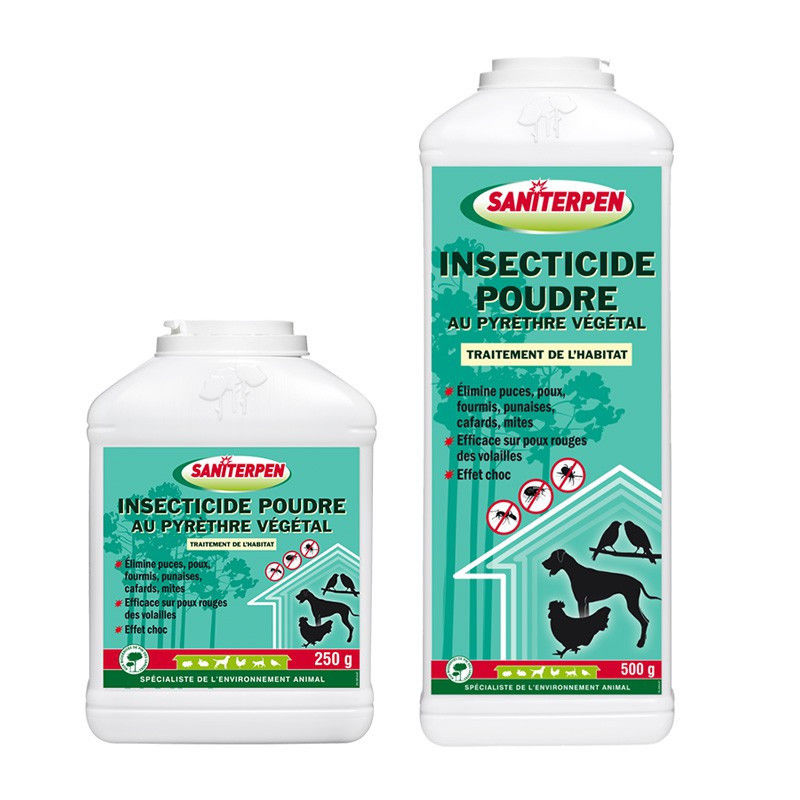 Saniterpen - Insecticide Poudre Au Pyrethre Vegetal - 500gr