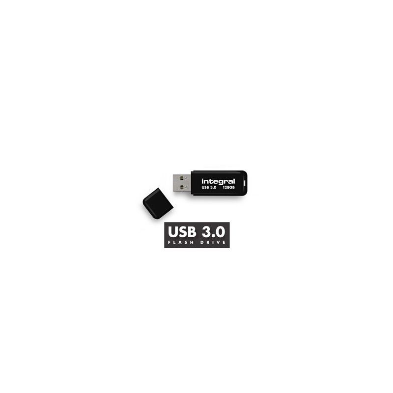 Cle USB INTEGRAL Flash Drive USB 30 noir 128 Go