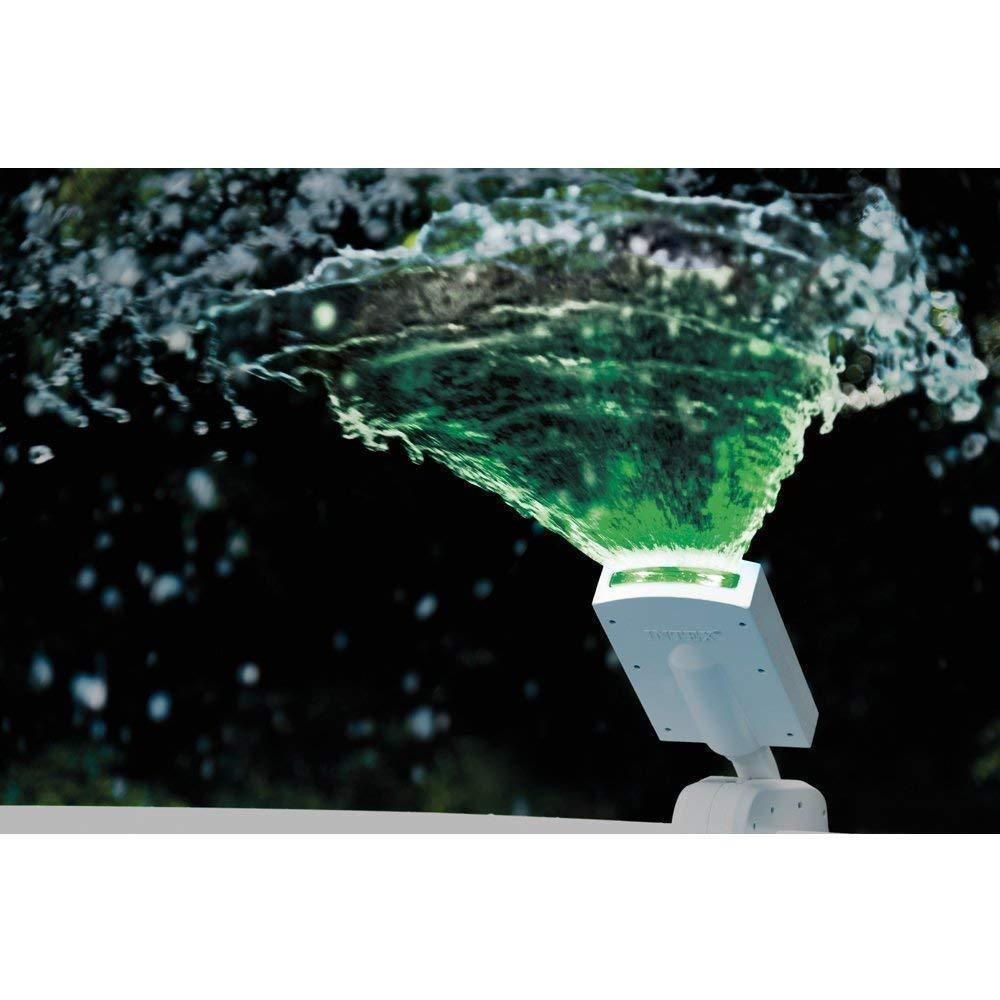 Projecteur De Piscine Led Intex Pp 28089 Multicolore Vert Fontaine Piscine