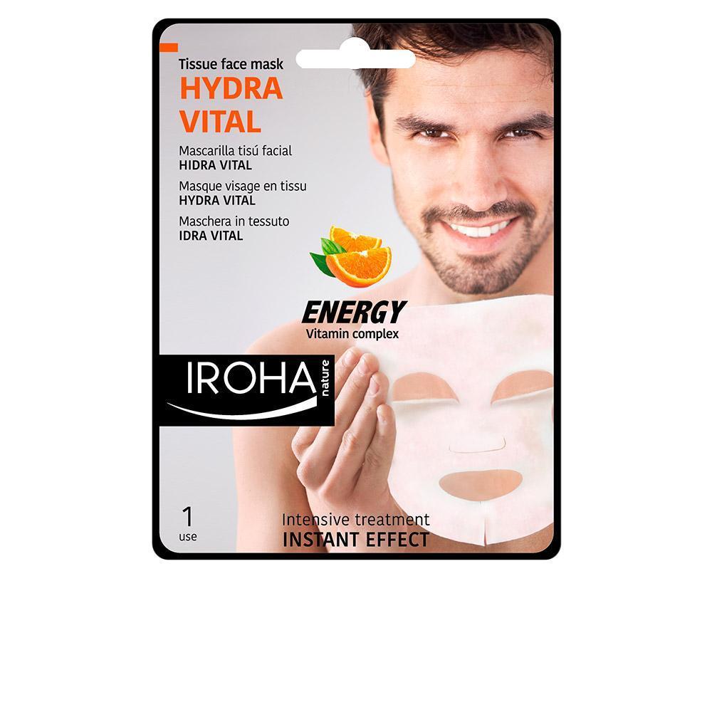 Iroha Masque Visage En Tissu Hydra Vital Vitamine C - Lot De 3