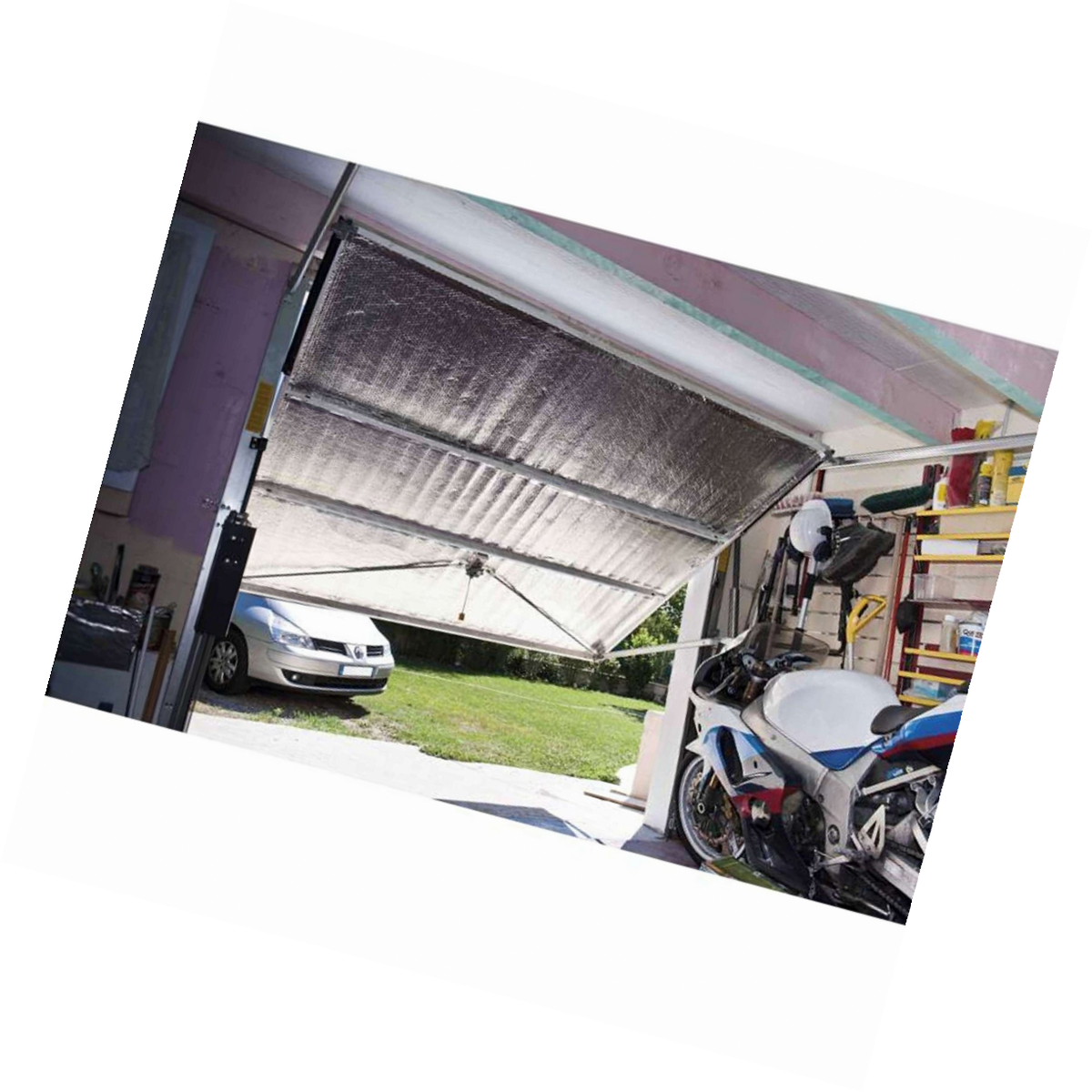 Kit Isolation Porte De Garage Fabrique En France 3 Couches 570 M² 760 X 075 M 180 Gm²