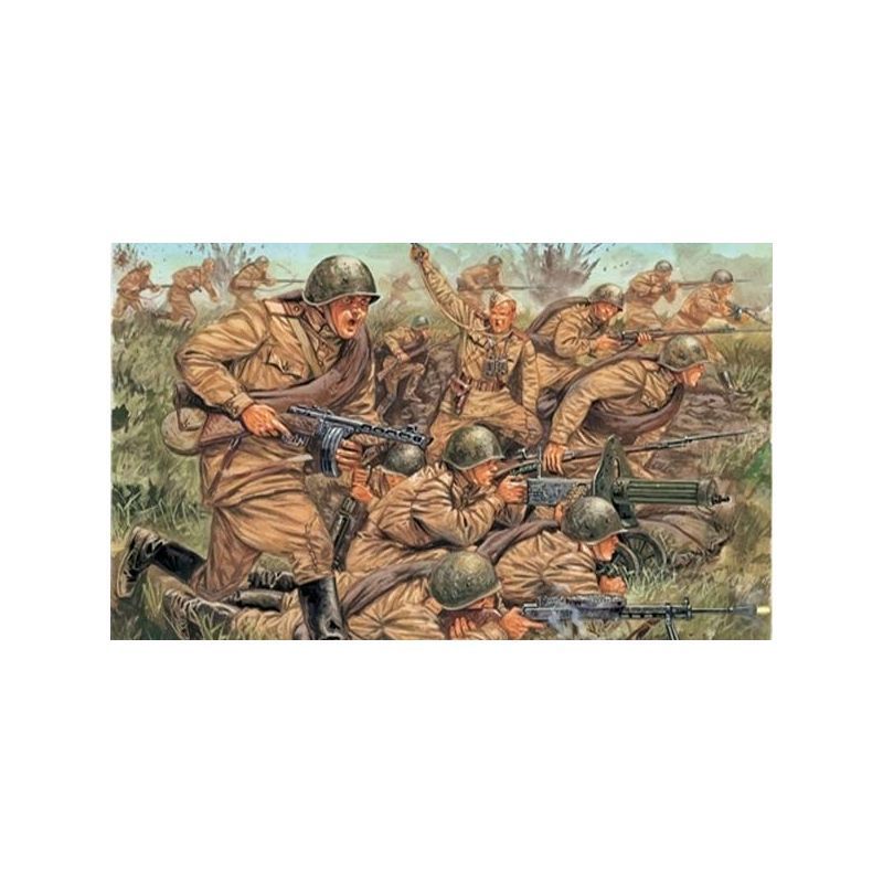 Italeri Russian Infantry World War Ii
