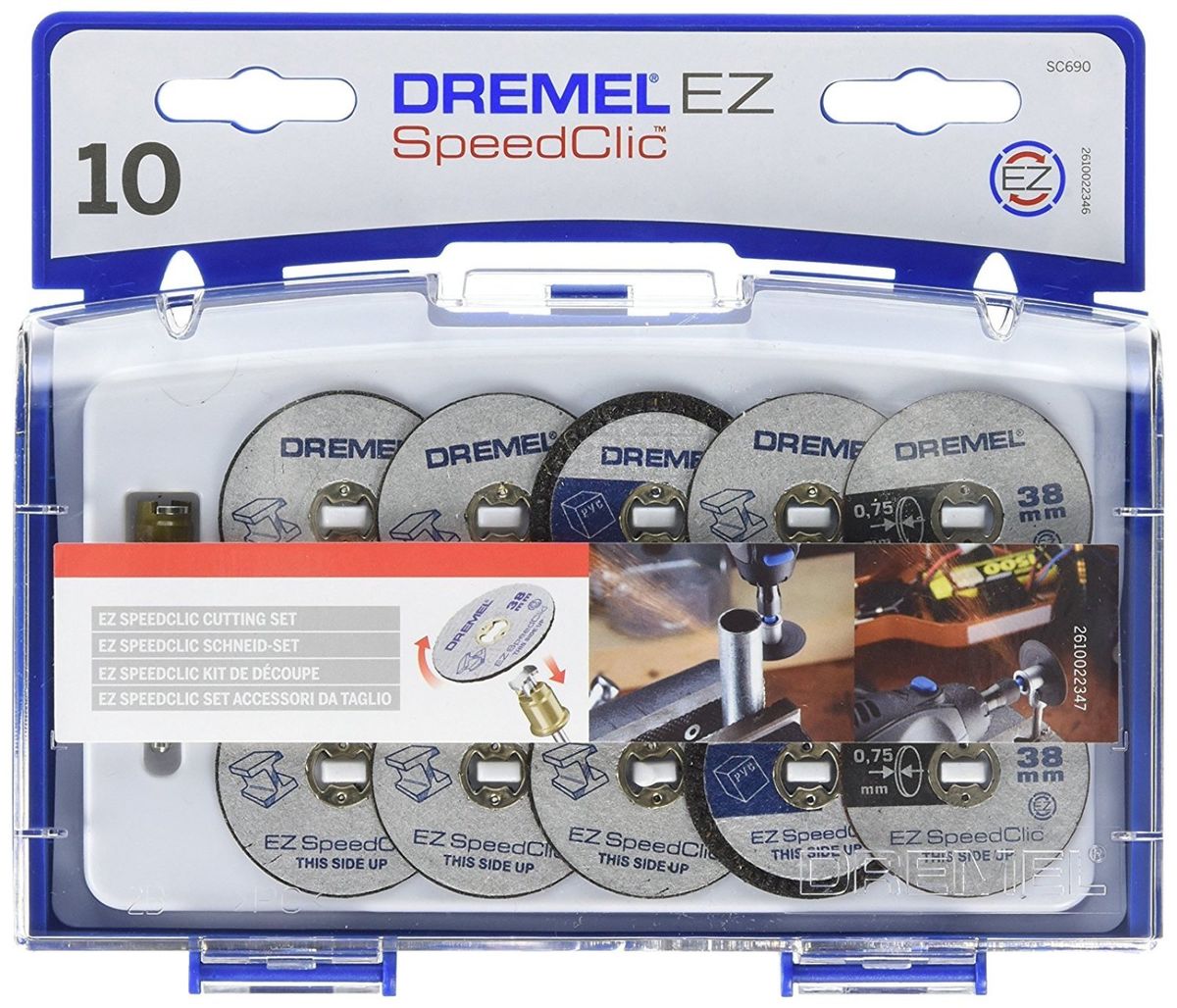 Kit D'accessoires Dremel Sc690 Ez Speed...