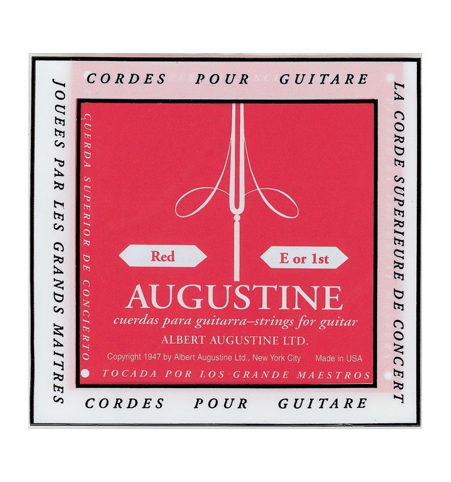 Augustine 650427 Red Label Jeu De Cordes...