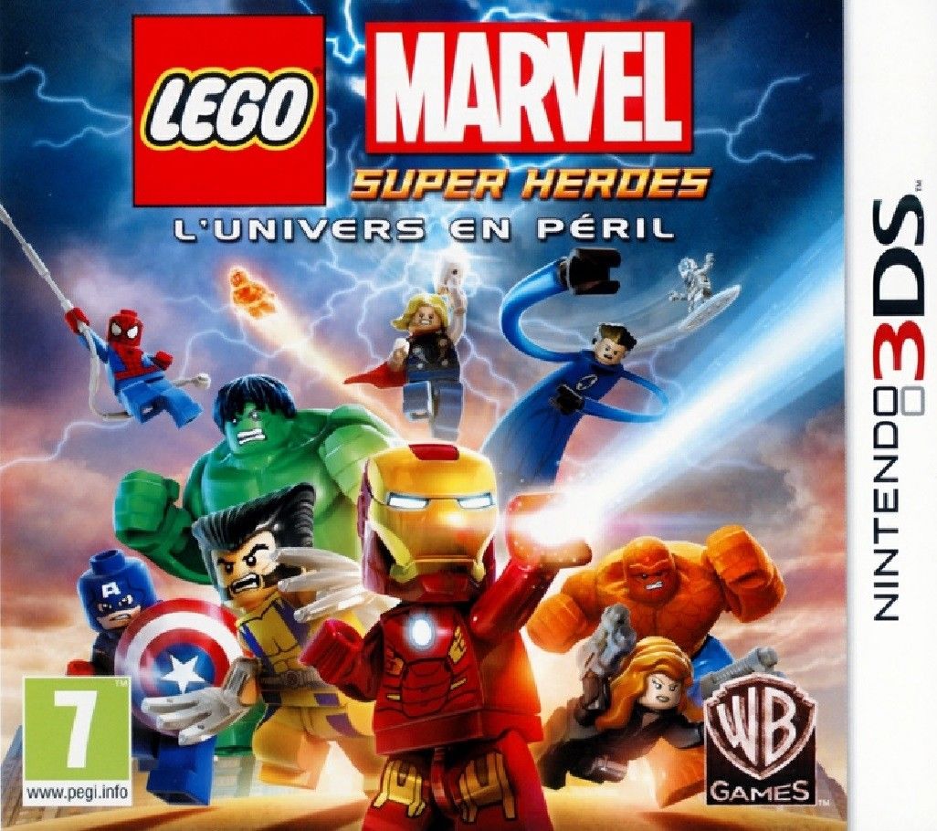 Jeu 3ds Lego Marvel Super Heroes 3ds