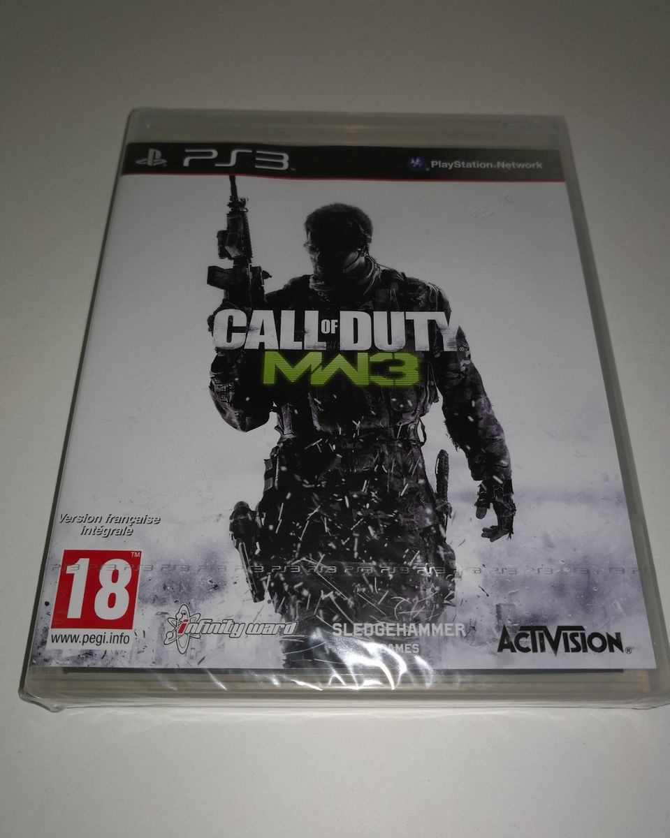 Jeu Ps3 Call Of Duty Modern Warfare 3 Ps3
