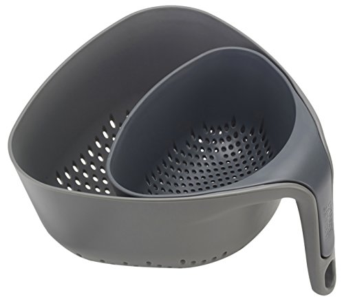 Passoire - Joseph Joseph - Nest - Ensemble De 2 - Ergonomique - Plastique - Gris