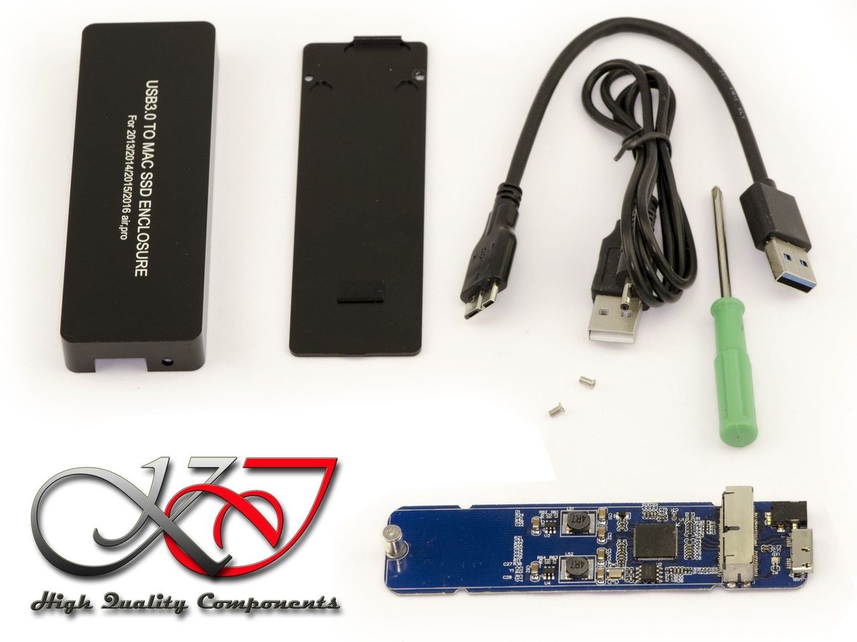 Kalea Informatique Boîtier Usb 3.0 Pour Ssd Mac 12+16 Broches (macbook 2013?2019)