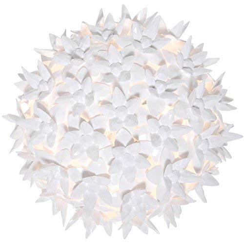 Applique Murale Ronde Blanche 28 X 22 Cm Bloom - Kartell