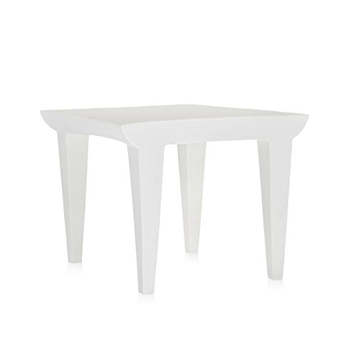 Bubble Club Table Dappoint Blanc 52x52cm