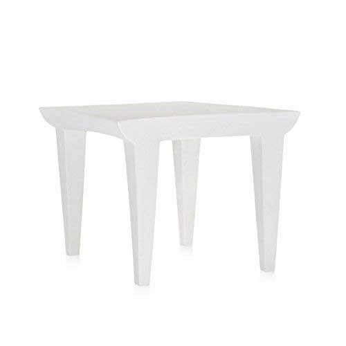 Bubble Club Table Dappoint Blanc 52x52cm