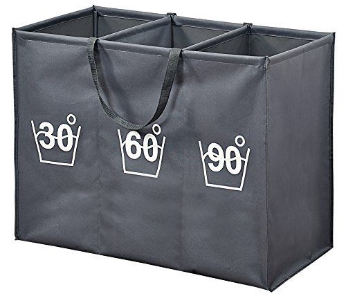 KESPER 89170 Panier a Linge Bois Multicolore 75 x 60 x 35 cm 