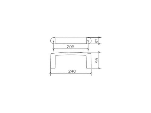 Keuco 11621010000 Elegance Porte-serviettes Elegance Chrome