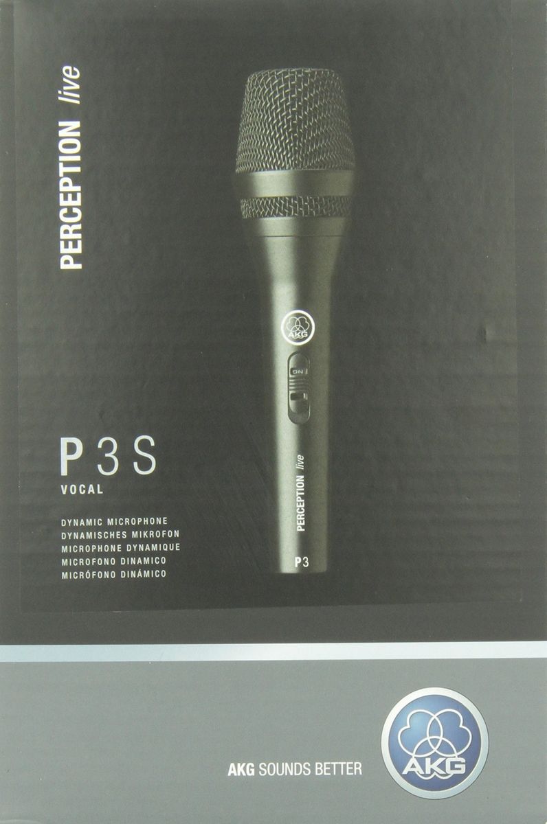 Akg P3s Professional Dynamic Live Microp