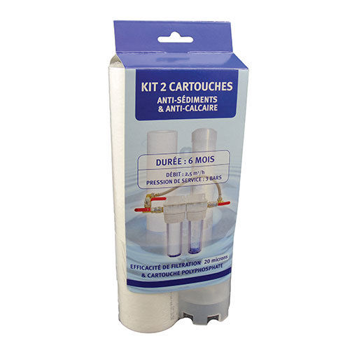 Aquawater Kit De 2 Cartouches Compose D ...