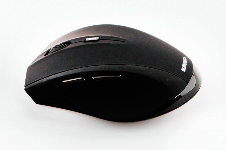 Kit Clavier + Souris Sans Fil Usb - Pearl - Azerty - Couleur Noire - Transmission 24 Ghz - Interface Usb