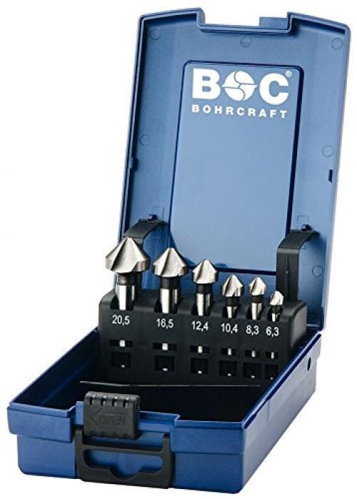 Kit de percage Craft Fraise conique HSS-G en ABS Box KS6-K 6 pieces,... 