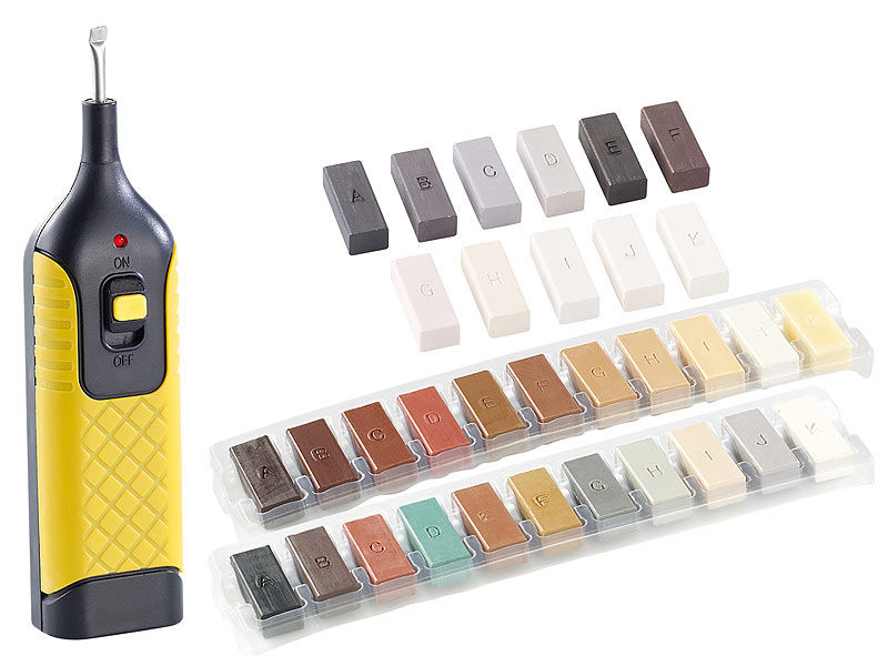 AGT Kit de reparation multi-sols - 33 batons de cire