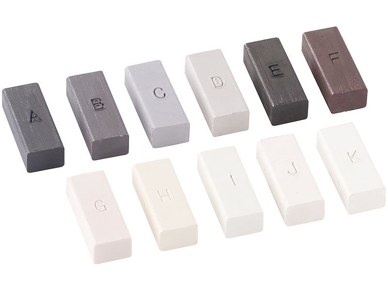 Kit De Reparation Multi-sols - Agt - 33 Batons De Cire - Pour Sols Pierre Bois Et Plastique