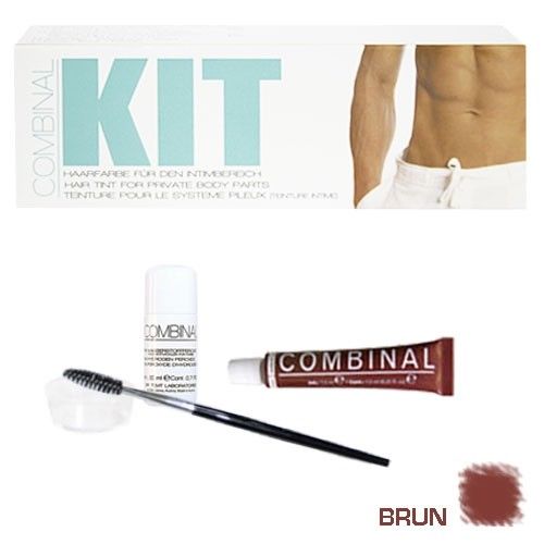 Kit Combinal teinture intime - Brun