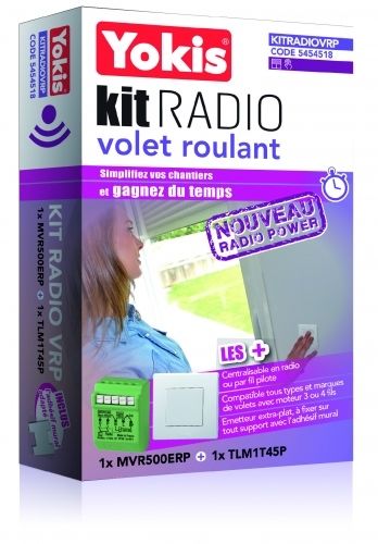 KIT RADIO VOLET ROULANT POWER YOKIS KITRADIOVRP 5454518