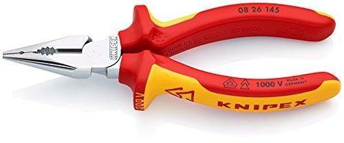 Pince A Bec Vde - Knipex - 145mm - Rouge - A Bec - Protection Electrique