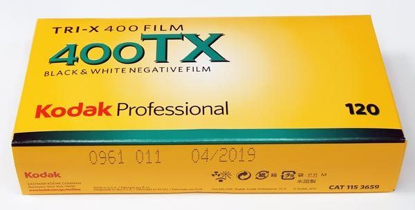 KODAK Tri-X 400 asa TX 120 X5
