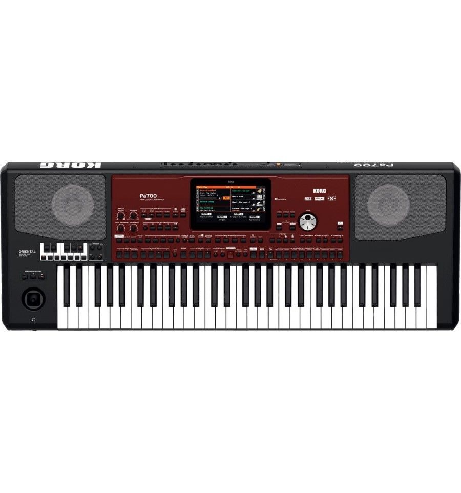 Arrangeur Korg Pa700or 61 Touches Ecran Tactile 7 Sons Orientaux Mini Clavier