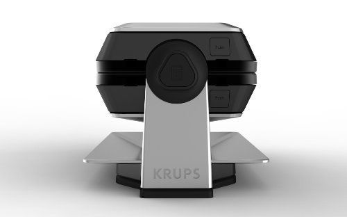 Krups Fdd95d10 Gaufrier Metal Rotatif Appareil A Gaufre Gaufres Croustillantes Systeme Rotatif Professionnel Rangement Vertical