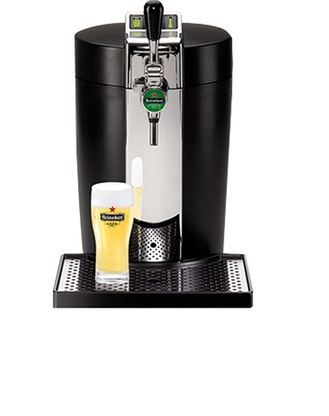 Krups Beertender® Tireuse A Biere Compatible Futs 5 L Temperature Parfaite Biere Pression Fraiche Et Mousseuse Vb700800