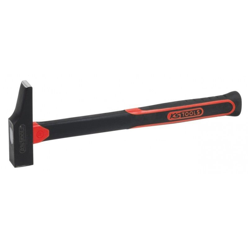 KS TOOLS 142.2046 Marteau de menuisier manche fibre, 500g