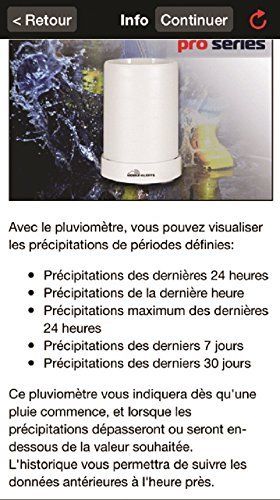 La Crosse Technology - Pluviometre - A Ajouter Au Kit De [blanc] Neuf
