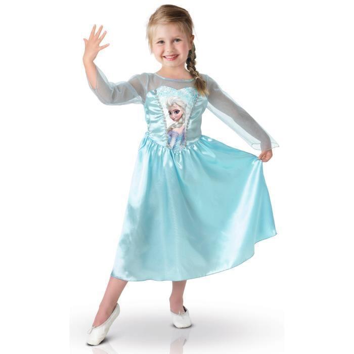 La Reine Des Neiges Deguisement Classique Elsa - Carnaval