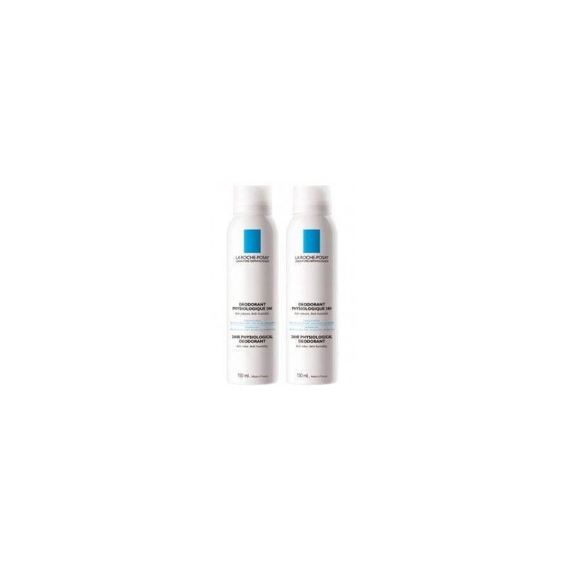 La Roche Posay Deodorant 24 Heures Aerosol 2x150Ml